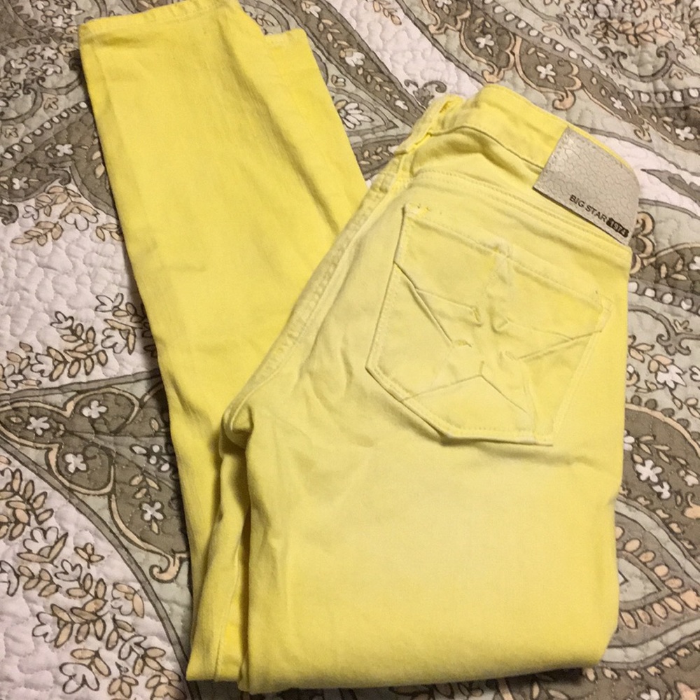 Big Star skinny capris, size 26